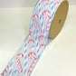 Fita Aramada FlorArte 6,3 cm×9,14 m – Rolo Decorativo Rosa e Azul – Laços & Arranjos