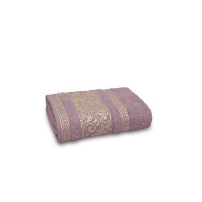 Toalha de Rosto La Vie 50×80 cm – 100% Algodão 450 g/m² | Barra Aveludada Appel