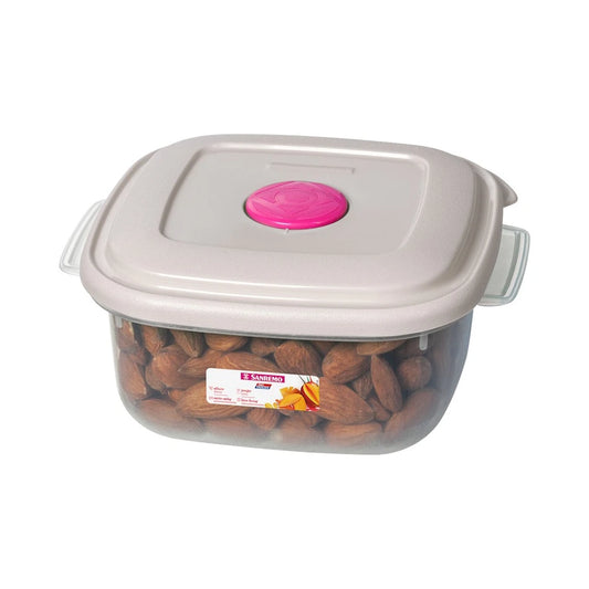 Pote Quadrado Sanremo Vac Freezer 480ml – Hermético, Microondas, Freezer