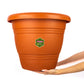 Vaso Redondo Plástico Sanremo 35cm – Linha Boulevard com Proteção UV