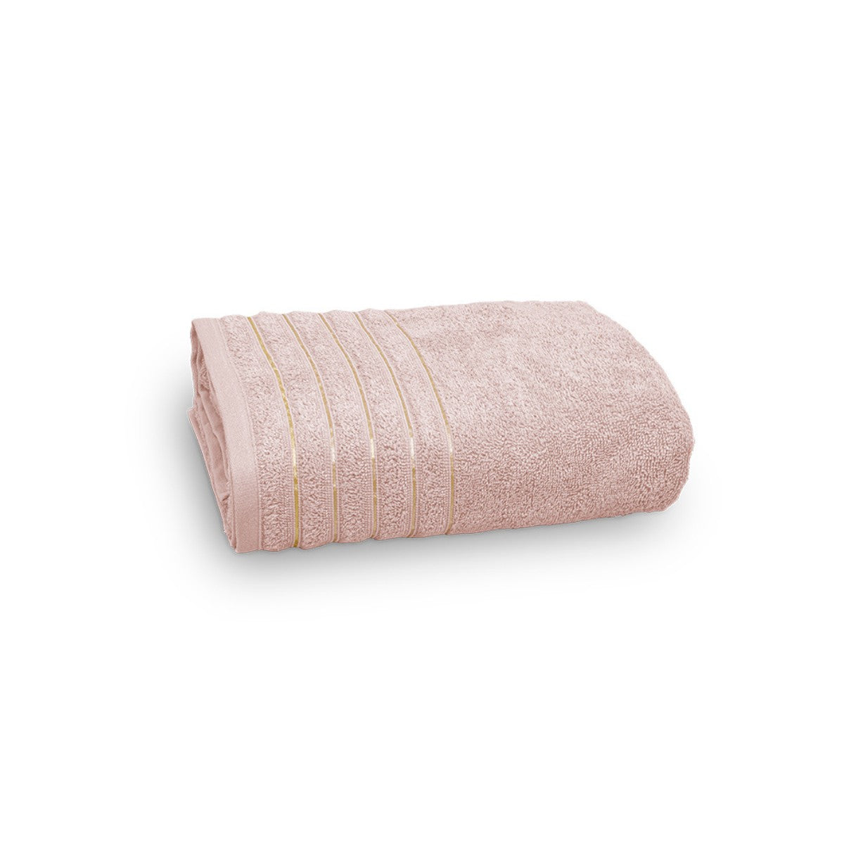 Toalha de Rosto Golden 50×80 cm – Fio Penteado - Verde, Rosa ou Cereal | Appel Home