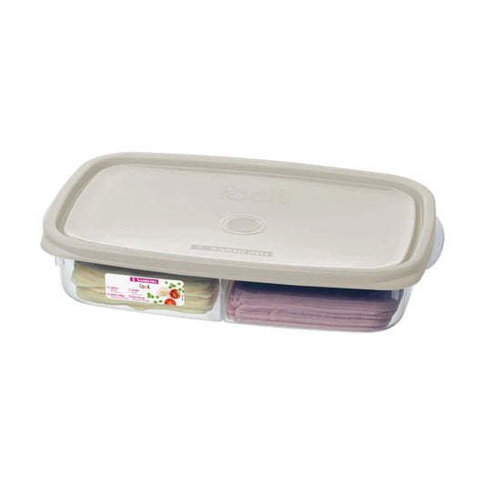 Pote para Fiambres Sanremo Fácil 1,4L — Hermético, Livre de BPA, Micro/Freezer/Lava-louças