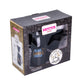 Conjunto Garrafa Térmica 700 ml + Suporte Filtro 102 — Bule Térmico Preto Sanremo | 6h quente / 12h frio | Ampola de vidro | BPA-Free
