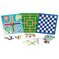 Jogo Passatempo 6 em 1 | Dominó, Bingo, Pega-Varetas, Dama, Ludo e Trilha | Xalingo