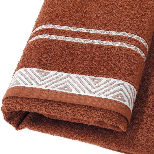 Toalha de Rosto Felpuda Döhler Jacquard Premium Liso 50×80cm
