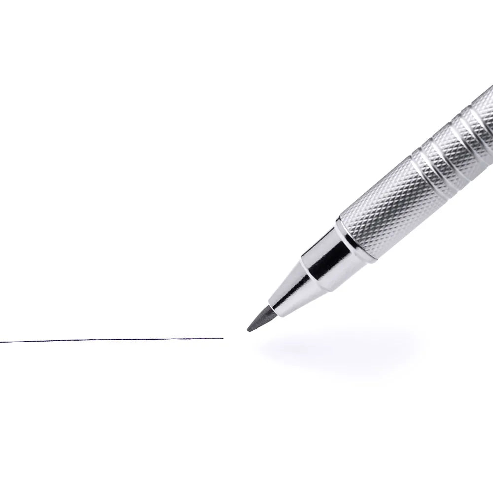 Lapiseira Metallic 2.0mm Rosa com Tubo de 8 Minas de Grafite | JocarOffice