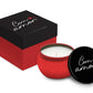 Vela Aromática 55g de Cera de Soja em Lata | Com Amor <3 | Brasfoot Presentes