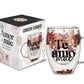 Caneca de Vidro Flower 320ml Brasfoot | Mãe, Melhor Amor do Mundo