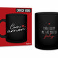 Caneca de Vidro Diamond 300ml Brasfoot – “Você Me Faz Muito Feliz”