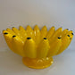 Fruteira de Mesa 22 cm - Com Formato de Bananas | Cerâmica Alessandra