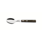 Tramontina Colher para Chá Inox – Cabo Madeira Polywood Castanho | Talher Elegante para Mesa Posta 15 cm