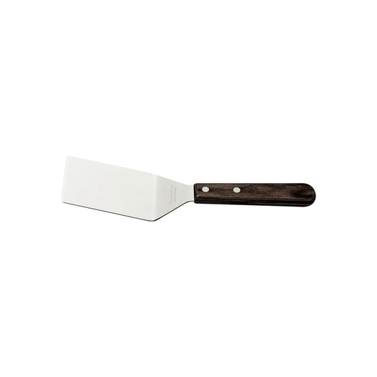Espátula para Frituras Tramontina 4'' Polywood Castanho | Aço Inox | 24,6 cm