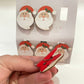 Kit 6 Prendedor Natalino Art Christmas – Conjunto Decorativo para Pendurar Cartões, Fotos ou Enfeites de Natal