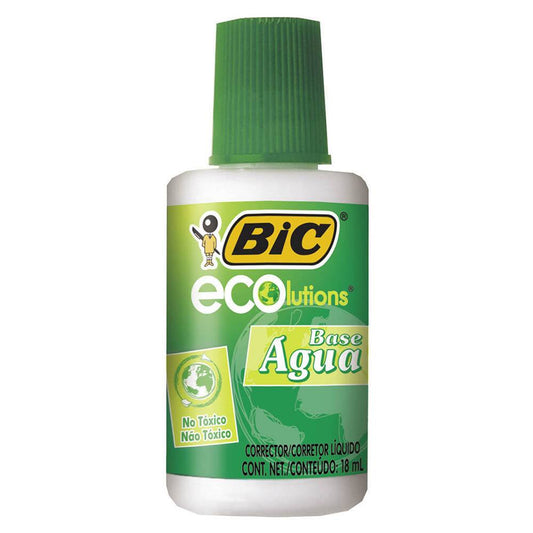 Corretivo Escolar Ecolutions 18ml | Bic