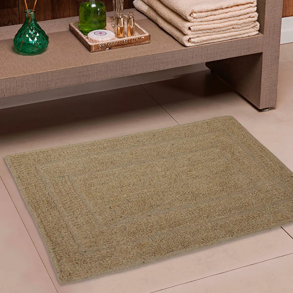 Tapete Banheiro Hidalgo 40×60 cm – Bege Felpudo | Niazitex