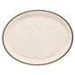 Travessa Oval Rasa Cerâmica Oxford Unni Brisa 30cm