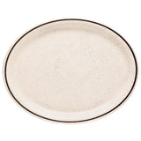 Travessa Oval Rasa Cerâmica Oxford Unni Brisa 30cm