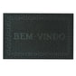 Tapete de Porta “Bem‑Vindo” Vinyl 40×60 cm –  Antiderrapante PVC | Niazitex
