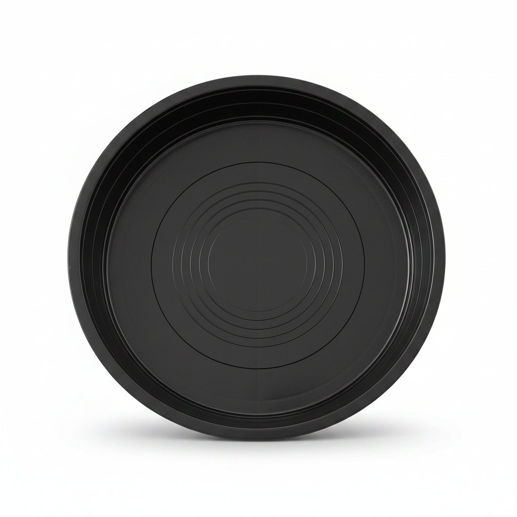 Prato para Vaso de Planta Nº 2 Preto 20 x 3,4 cm – Gibafer