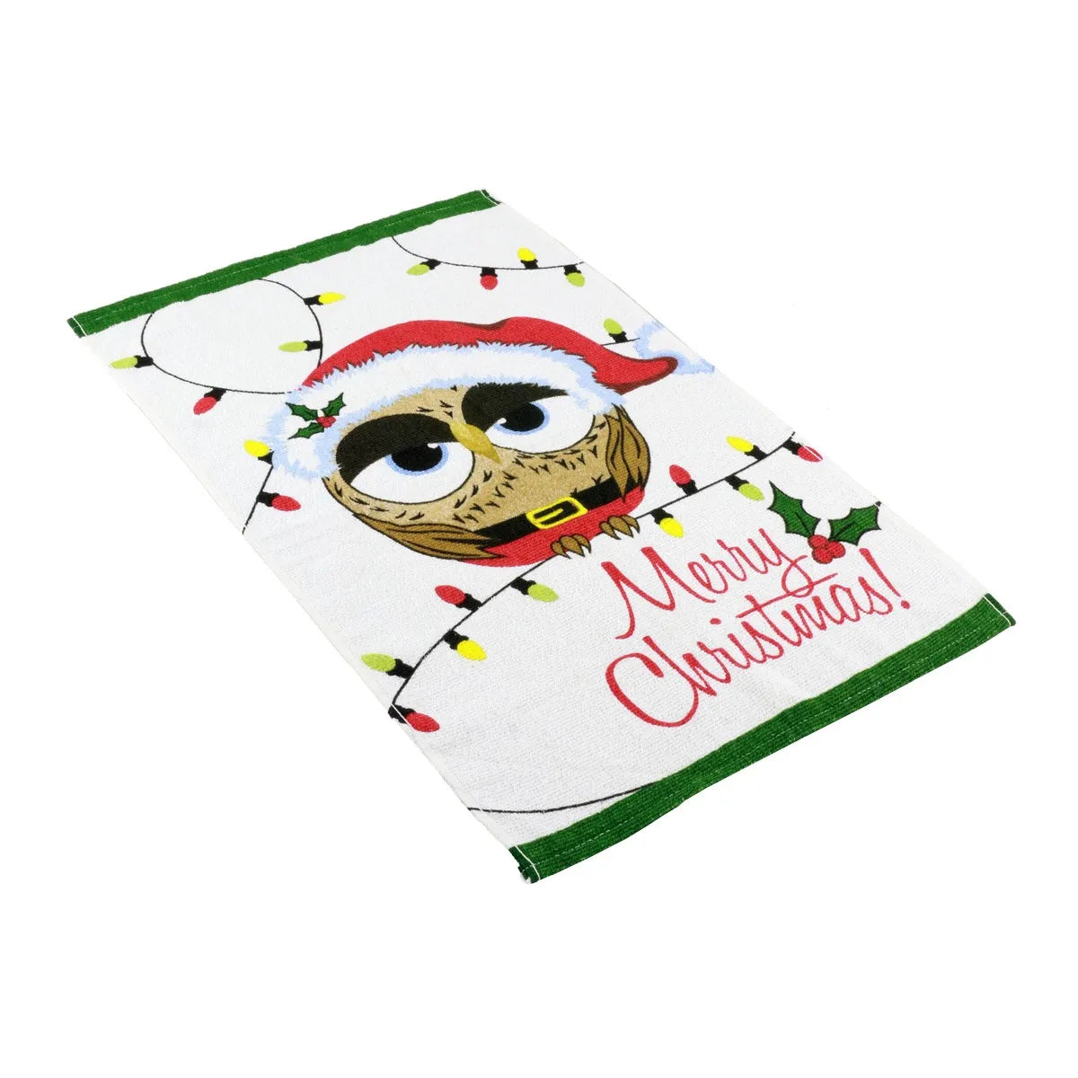 Conjunto Panos de Copa Natal Felpudo Teka Primore 100% Algodão 40x65 cm