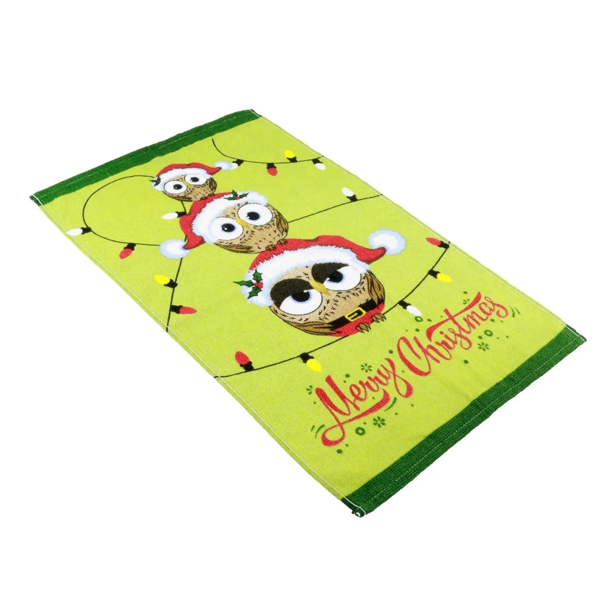 Conjunto Panos de Copa Natal Felpudo Teka Primore 100% Algodão 40x65 cm