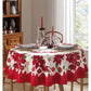 Toalha de Mesa de Natal Redonda 1,60 m Athenas Estampado Natal 104 | Dohler