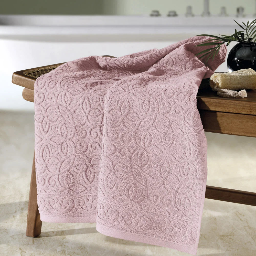 Toalha de Rosto Provença Jacquard Felpudo 50 cm x 90 cm | Dõhler
