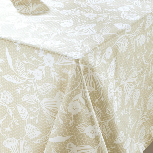 Toalha de Mesa Döhler Clean Athenas Estampada 1,60 m × 2,50 m – 50% Algodão / 50% Poliéster – Proteção Döhler Clean Antimanchas – Estampa Única