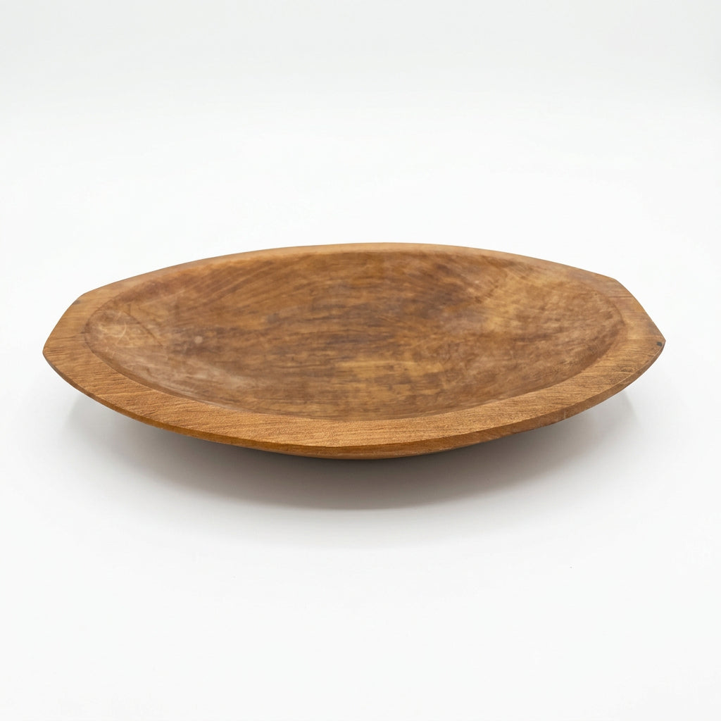 Gamela de Madeira Maciça 26 x 16,5 x 4 cm | Petisqueira Artesanal | Peças Únicas