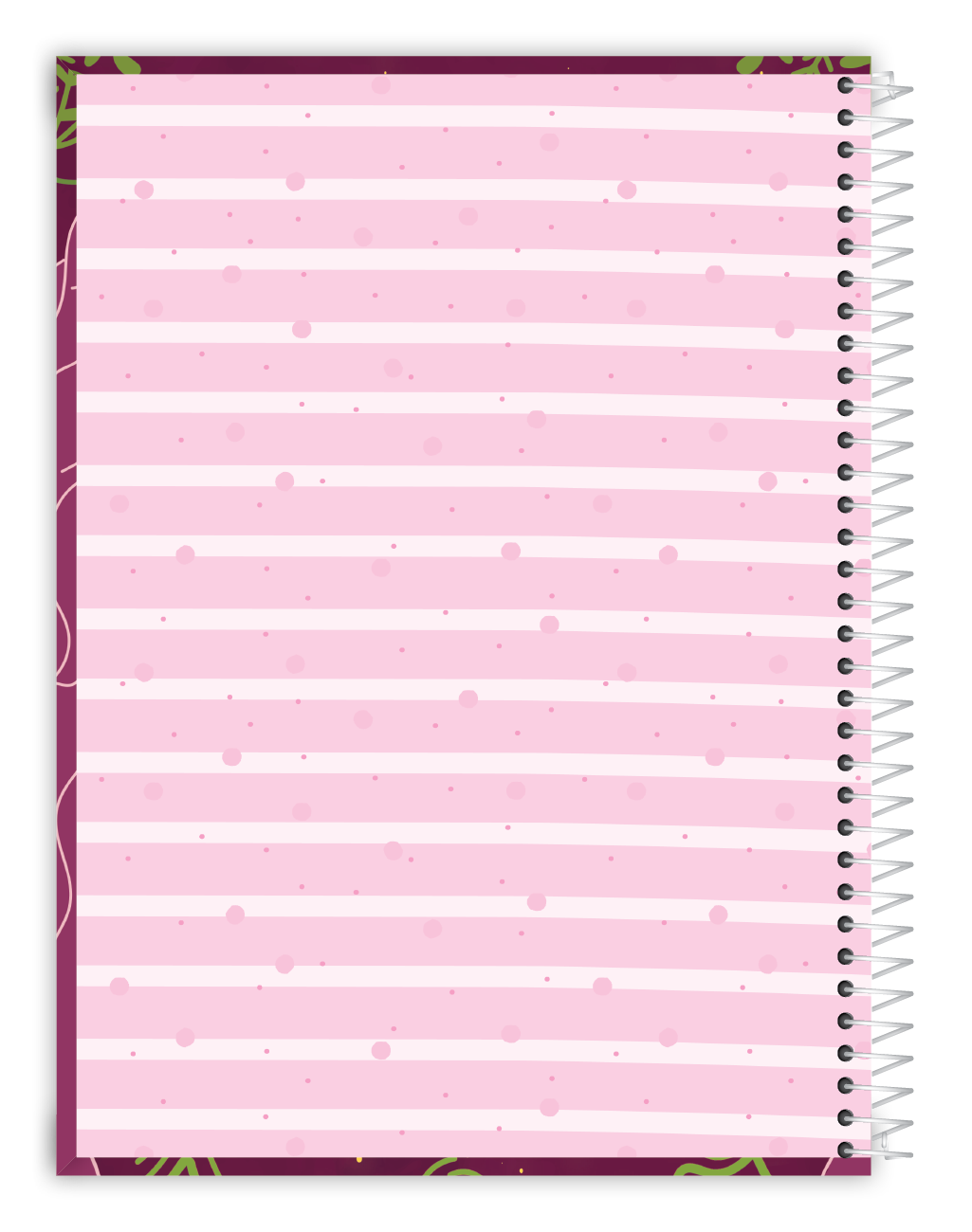 Caderno A Deusa 1 Matéria 80 Folhas Estampa Frases Motivacionais Universitário Capa Dura Credeal