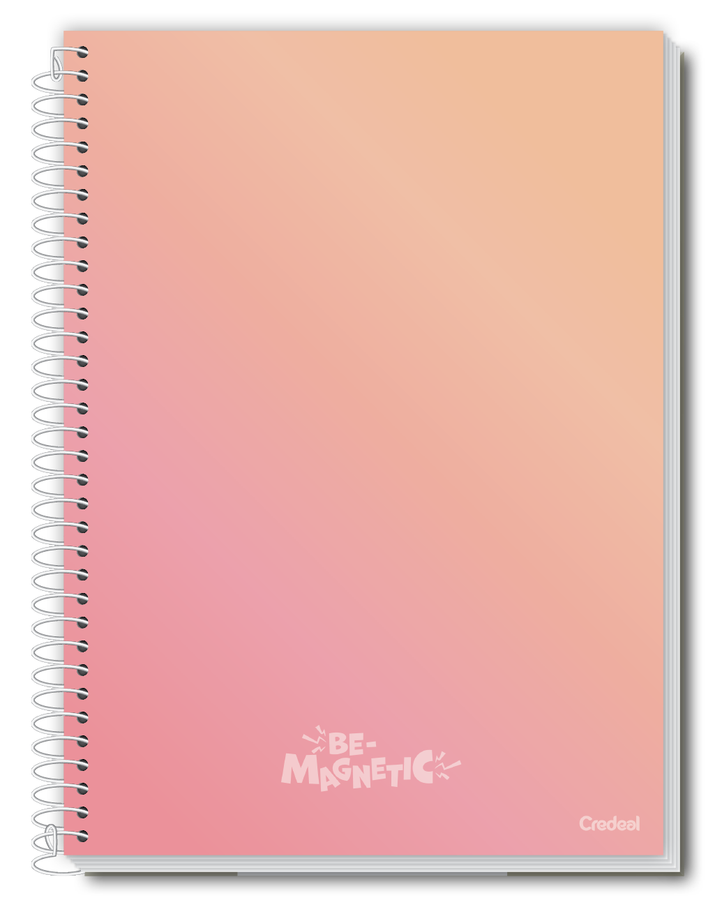 Caderno Be-Magnetic | Universitário Capa Dura 10 Matérias 160 Folhas | Credeal