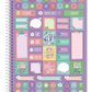 Caderno Be-Magnetic | Universitário Capa Dura 10 Matérias 160 Folhas | Credeal