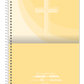 Caderno Mensagens Religiosas & Fé | 1 Matérias 80 Folhas | Universitário Capa Dura | Credeal