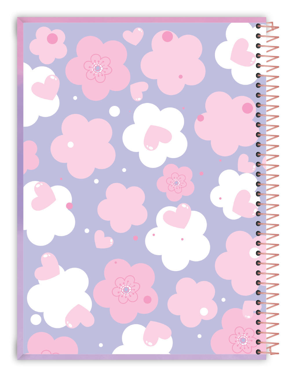 Caderno Foxy Teen 1 Matéria 80 Folhas Credeal, Capa Dura, Universitário 200×275 mm
