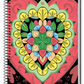 Caderno Original Arts 1 Matéria, 80 Folhas Credeal – Capa Dura, Espiral, Tamanho Universitário (200x275 mm) – Papel de Alta Qualidade e Certificação FSC