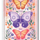 Caderno Purpurina | Universitário Capa Dura 1 Matérias 80 Folhas | Credeal