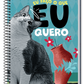 Caderno Vida de Pet 80 Folhas 1 Matéria Universitário Credeal – Capa Dura, Espiral – Design Pet Adorável