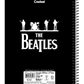 Caderno The Beatles 1 Matéria 80 Folhas Credeal – Universitário, Capa Dura Espiral – Tamanho Grande 20×27,5 cm