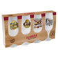 Conjunto 4 Taças de Cerveja Floripa 300 ml Nadir – Vidro Transparente Decorado | Linha Pokal