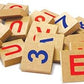 Jogo Educativo Brincando com Letras e Números 72 Peças - Madeira Reflorestada | Xalingo
