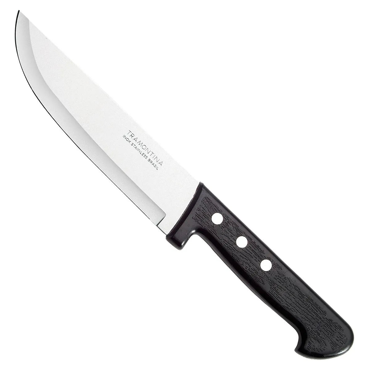 Faca de Cozinha Tramontina Plenus 8" – Aço Inox e Cabo de Polipropileno