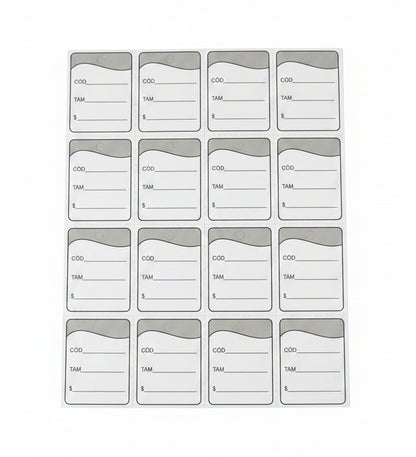 Etiqueta Tag para Marcação 38 x 30 mm Grespan | Pacote com 1.000 unidades