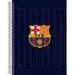 Caderno do Barcelona | Universitário Capa Dura 1 Matéria 80 Folhas | Animativa