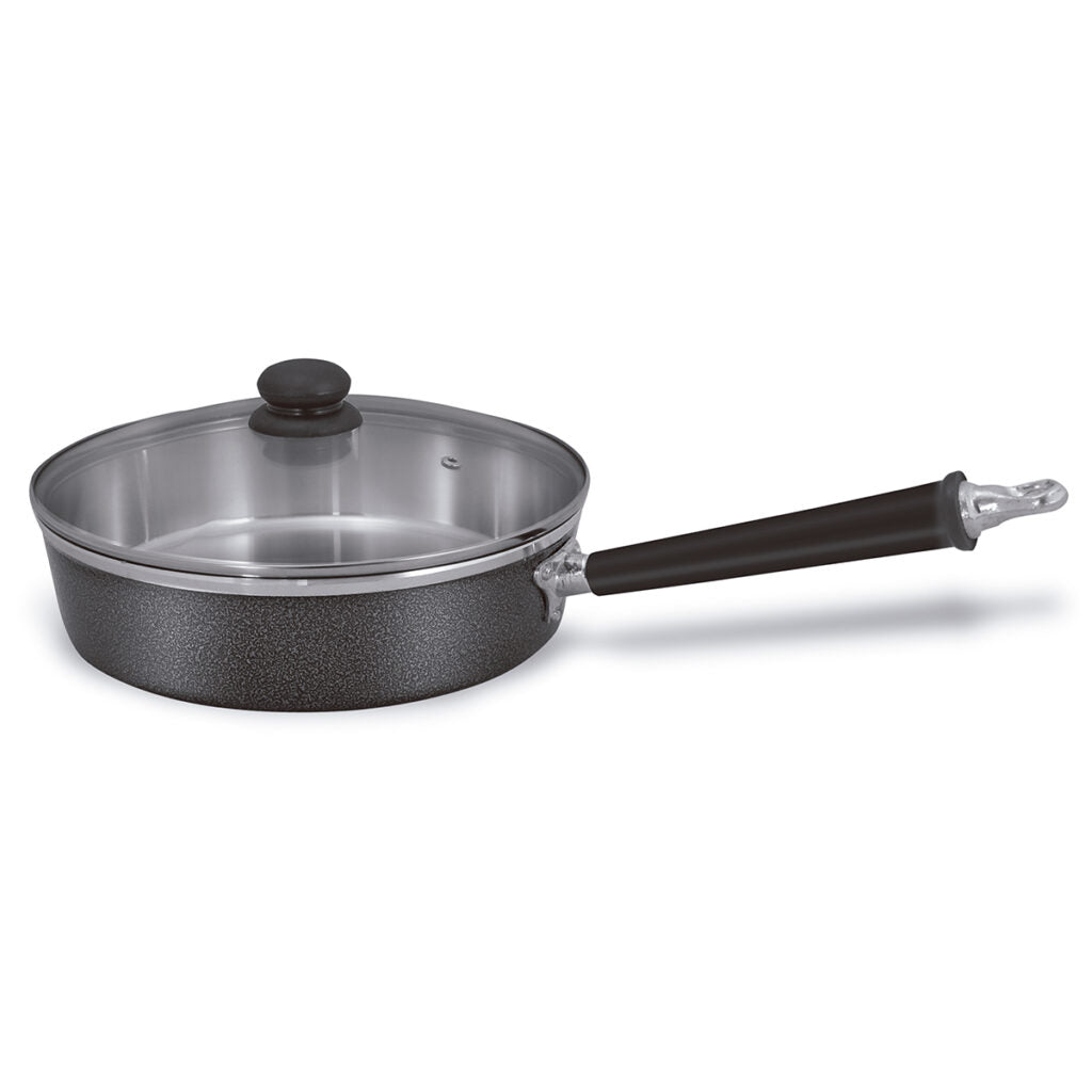 Frigideira Alumínio Fundido Craqueada 26 cm – 3,0 L | 5 Estrelas – Cozimento Uniforme