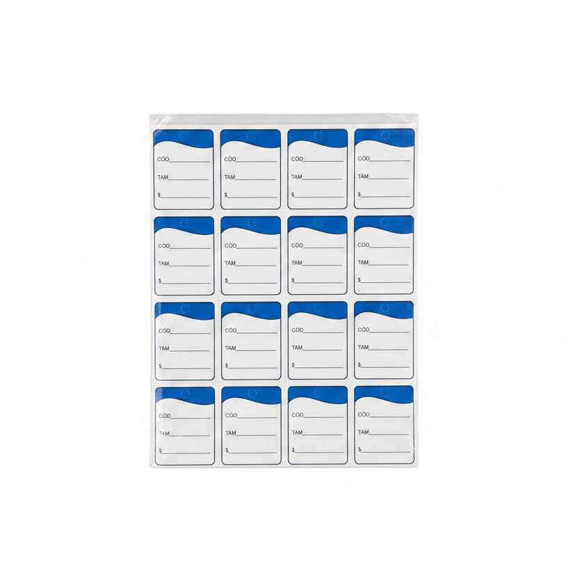 Etiqueta Tag para Marcação 38 x 30 mm Grespan | Pacote com 1.000 unidades