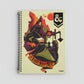 Caderno Universitário Dungeons & Dragons – 1 Matéria, 80 Folhas, Capa Dura, Temático RPG – Credeal
