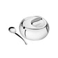 Açucareiro Tramontina 320 ml em Aço Inox com Colher – Linha Chá & Café 64400/500, 100% Inox, Acabamento Brilho