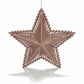 Enfeite Natal Estrela Rosê Glitter 19 cm – FlorArte Decoração de Natal