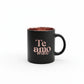 Caneca de Vidro Diamond Metalic 300ml | Lata Presente | Amor de Mãe | Brasfoot