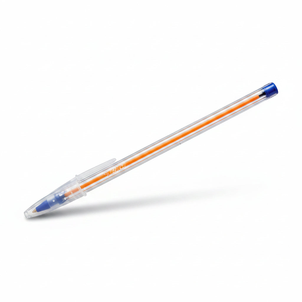 Caneta Esferográfica BIC Cristal Precisão Ponta Fina 0,8 mm — Azul / Preta / Vermelha